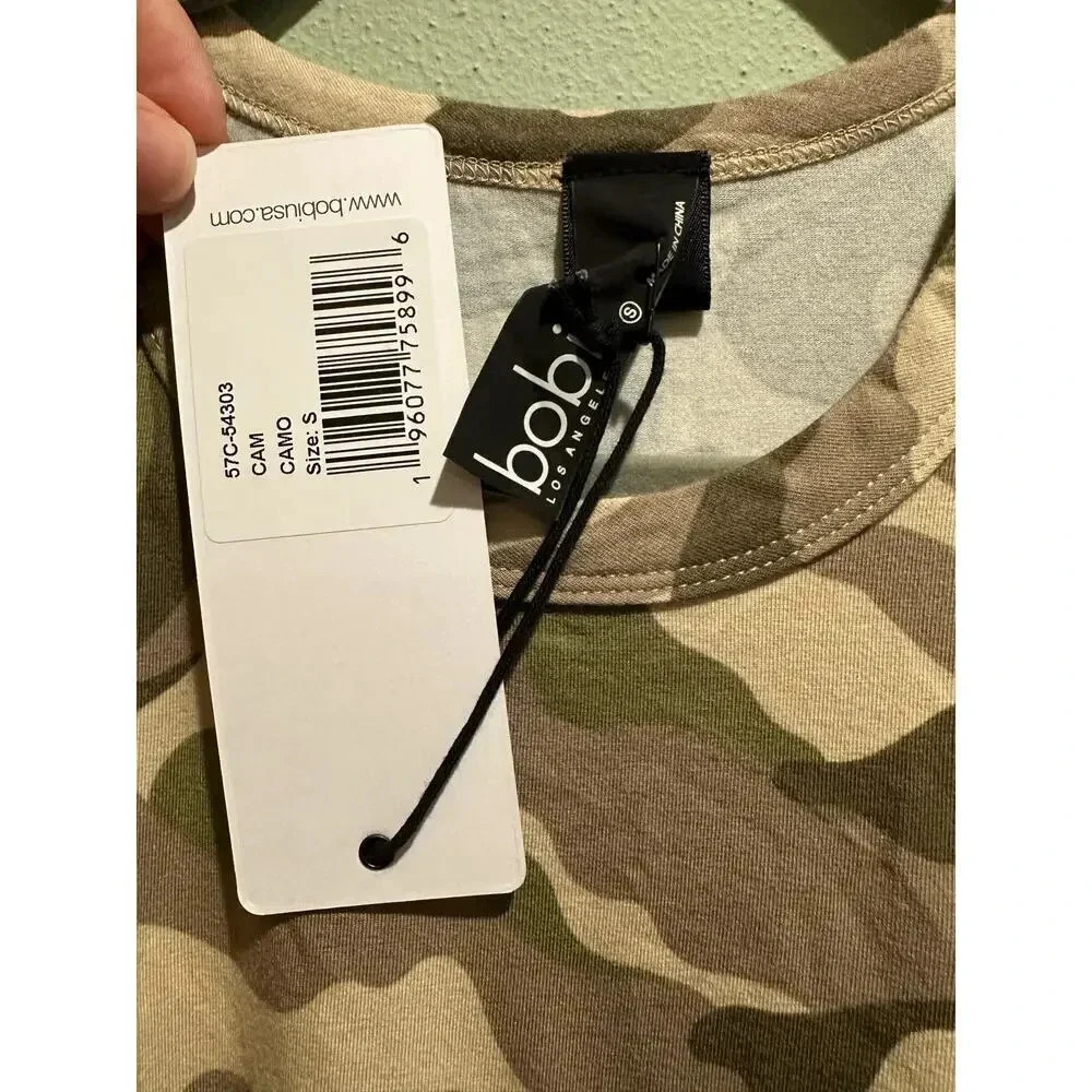 NWT Bobi Los Angeles Tank Top Camo Dress - Picture 8 of 8